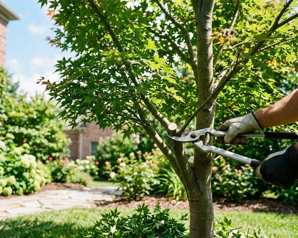 can you prune trees in summer